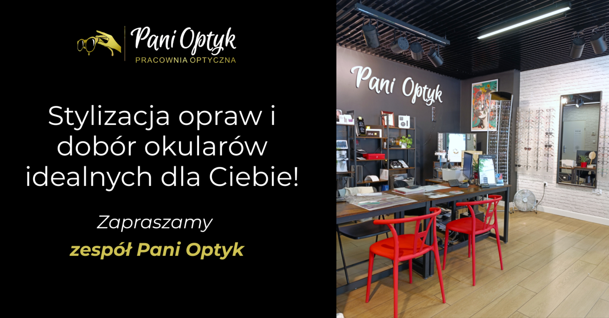 Pani Optyk Szczytno – stylizacja opraw i dobór okularów